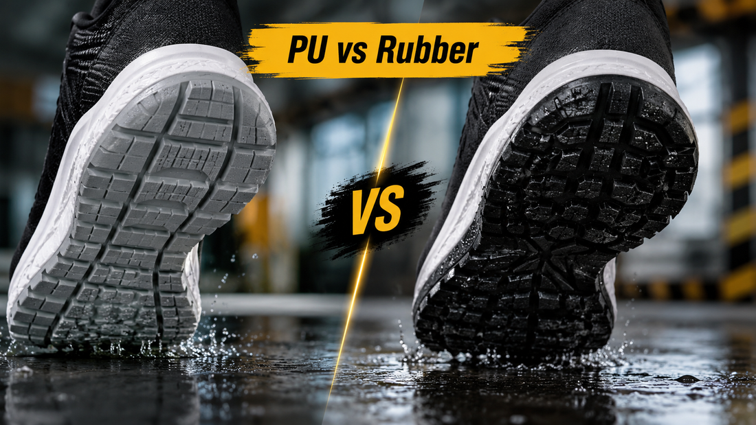 PU vs Rubber Outsole: Which Offers Better Grip?