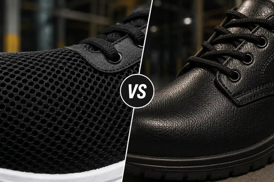 Mesh vs Leather Upper: Which Is Better for Safety Shoes?