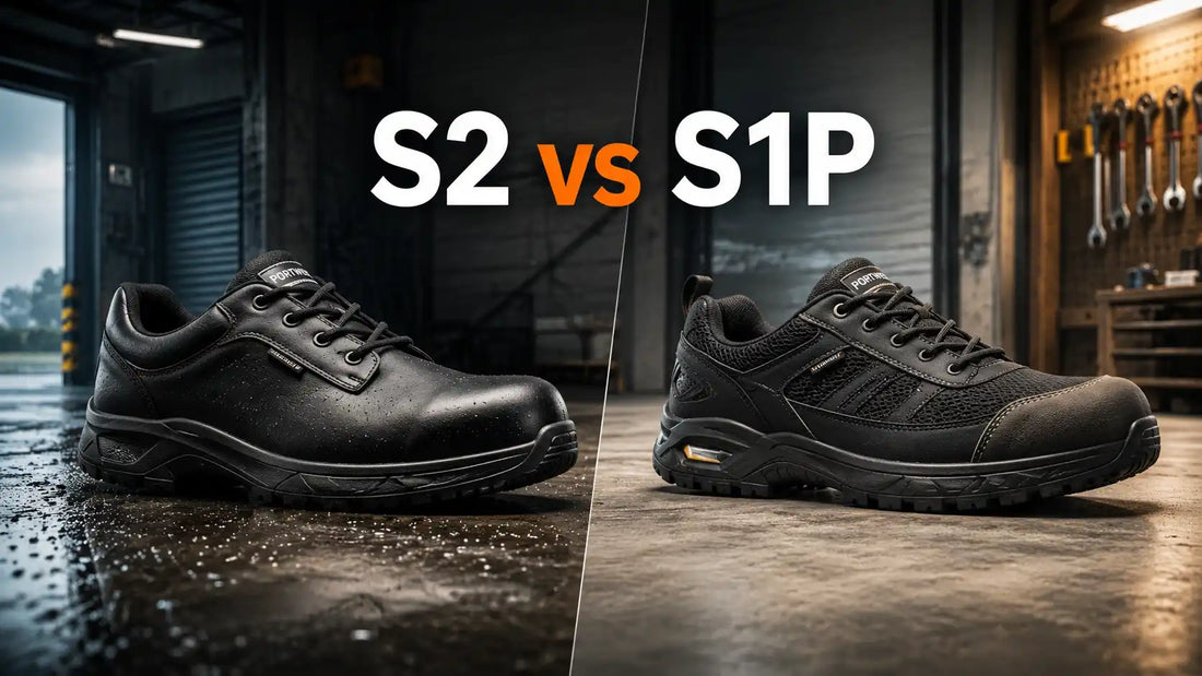 S2 Safety Shoes vs S1P: The Honest Difference