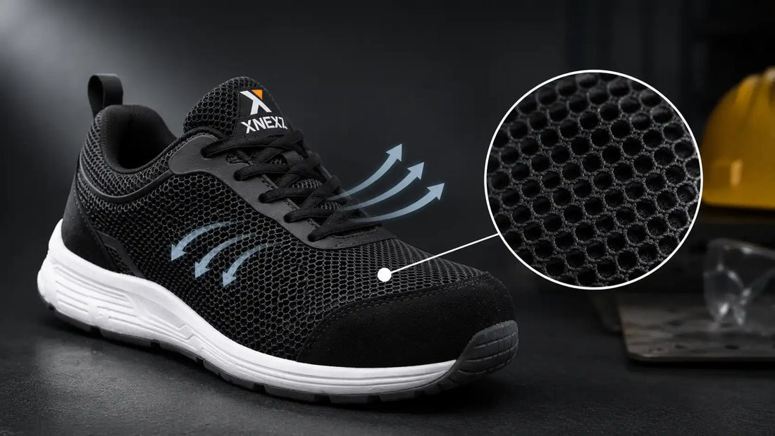 What Is a Mesh Upper in Safety Shoes?