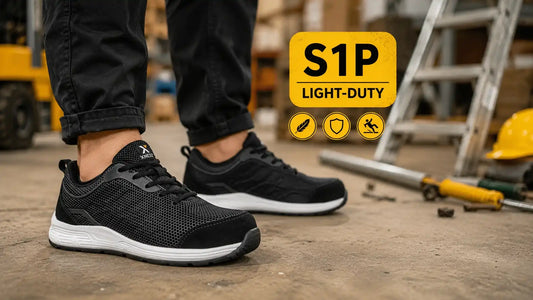 Work Safety Shoes for Light-Duty UK Jobs: Do You Need S1P?